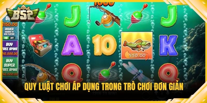 Quy luật chơi áp dụng trong trò chơi đơn giản
