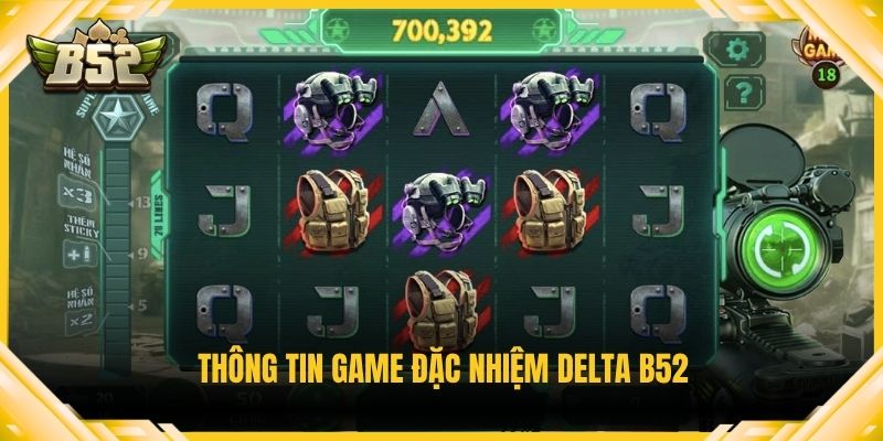 Thông tin game đặc nhiệm delta b52